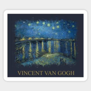 Starry Night Over The Rhone Sticker